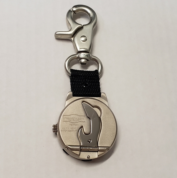 Field & Stream Men's F50FOBK Adventurer Black Pocket Watch Bottle Opener - Picture 5 of 9